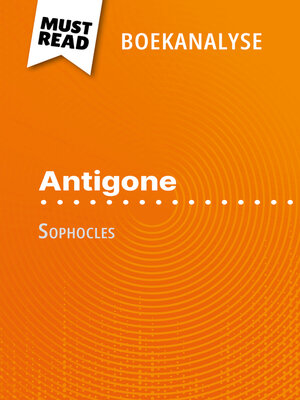 cover image of Antigone van Sophocles (Boekanalyse)